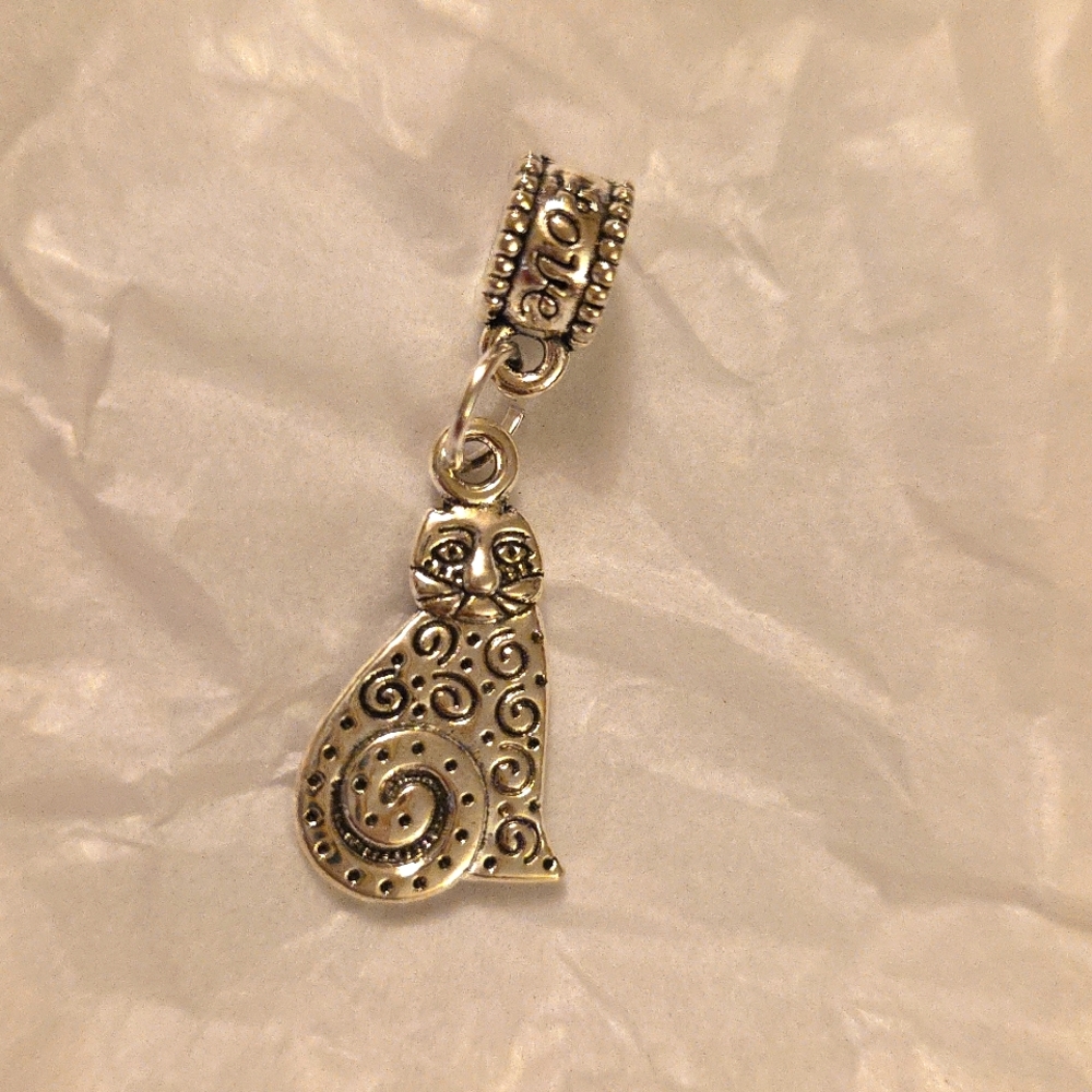 Love my CAT Charm for Charm Bracelet Fits Pandora Tibeten alloys